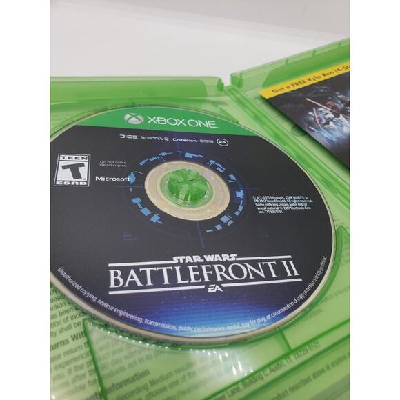 Star Wars Battlefront II Xbox One Video Game Complete EA DICE Shooter works - Picture 3 of 4